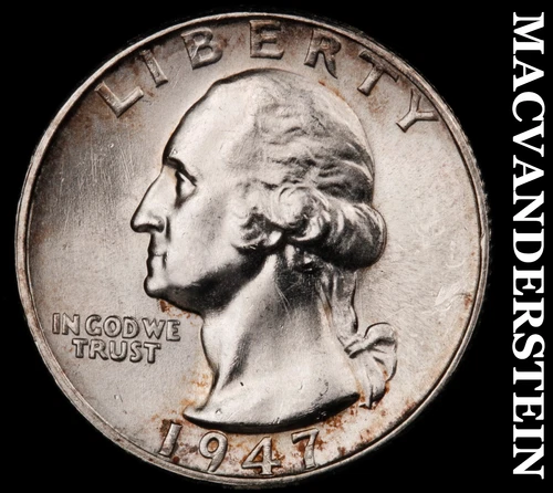 1947-S Washington Quarter- Choice Gem Brilliant Uncirculated++++ Luster #G6726