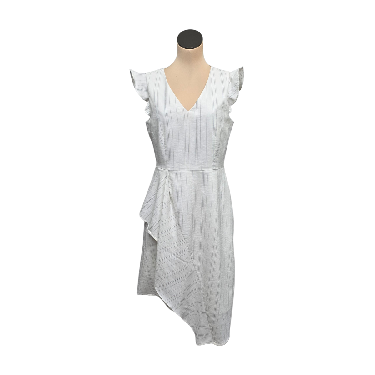 fringe mini dress white Oscar de La Renta