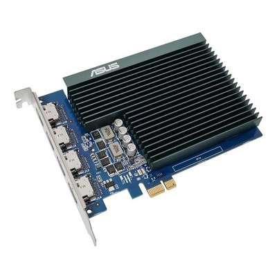 ASUS GT730-4H-SL-2GD5 NVIDIA GeForce GT730 2GB GDDR5-RAM 5010MHz Grafikkarte