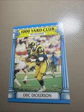 1987 Topps #1 Eric Dickerson 1000 Yard Club Los Angeles Rams