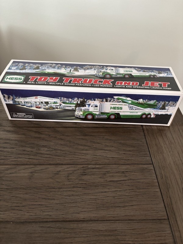 2010 Hess Toy Truck Truck and Jet