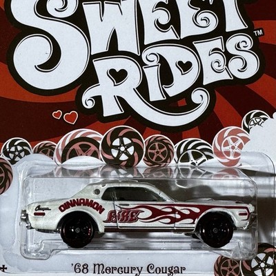 2014 Hot Wheels Kroger Valentines Day Sweet Rides '68 Mercury Cougar White #5/6