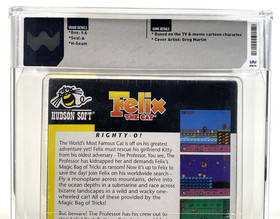 Felix the Cat New Nintendo NES 1992 Factory Sealed WATA Grade 9.6 A MINT H-Seam