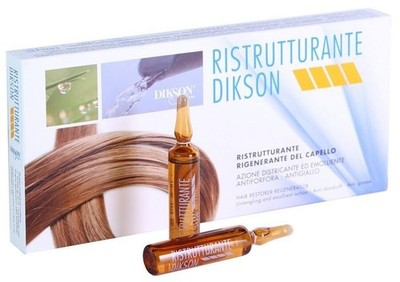 Ristrutturante Dikson Hair Regenerating Treatment, Fläschchen 12*12ml