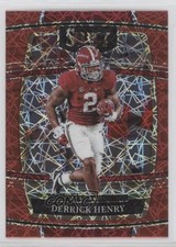 2022 Panini Select Draft Picks Concourse Red Lazer Prizm Derrick Henry #29 0w89