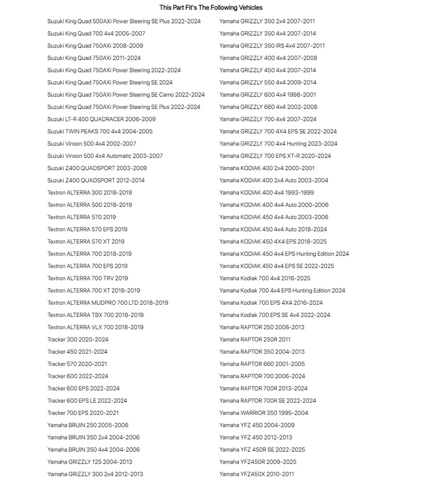 Kit de bocina y señal Tusk ATV con señales de montaje empotrado para ARCTIC CAT 550 2014 Foto 4 de 4