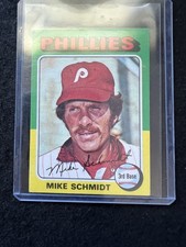 1975 Topps Mini Baseball Mike Schmidt Philadelphia Phillies Hall of Fame #70