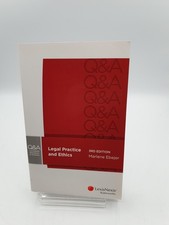 Legal Practice & Ethics Marlene Ebejer 3rd Ed 2019 Paperback LexisNexis Red