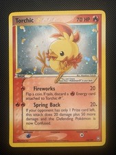 Torchic Gold Star Holo Ultra Rare 2004 EX Team Rocket Returns 108/109 Clean Holo on eBay