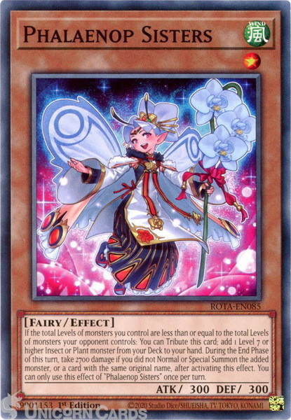 ROTA-EN085 Phalaenop Sisters : Common 1st Edition YuGiOh Card