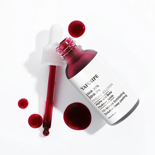 AHA 30% + BHA 2% Peeling Solution Exfoliating Chemical Skin Peel for Face at