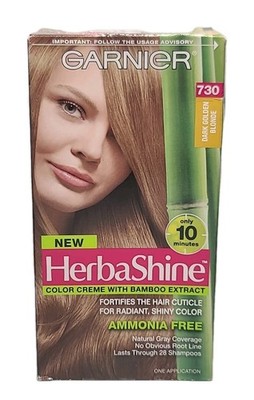 GARNIER   Herbashine   Color Creme Hair Color  #730 DARK GOLDEN BLONDE 