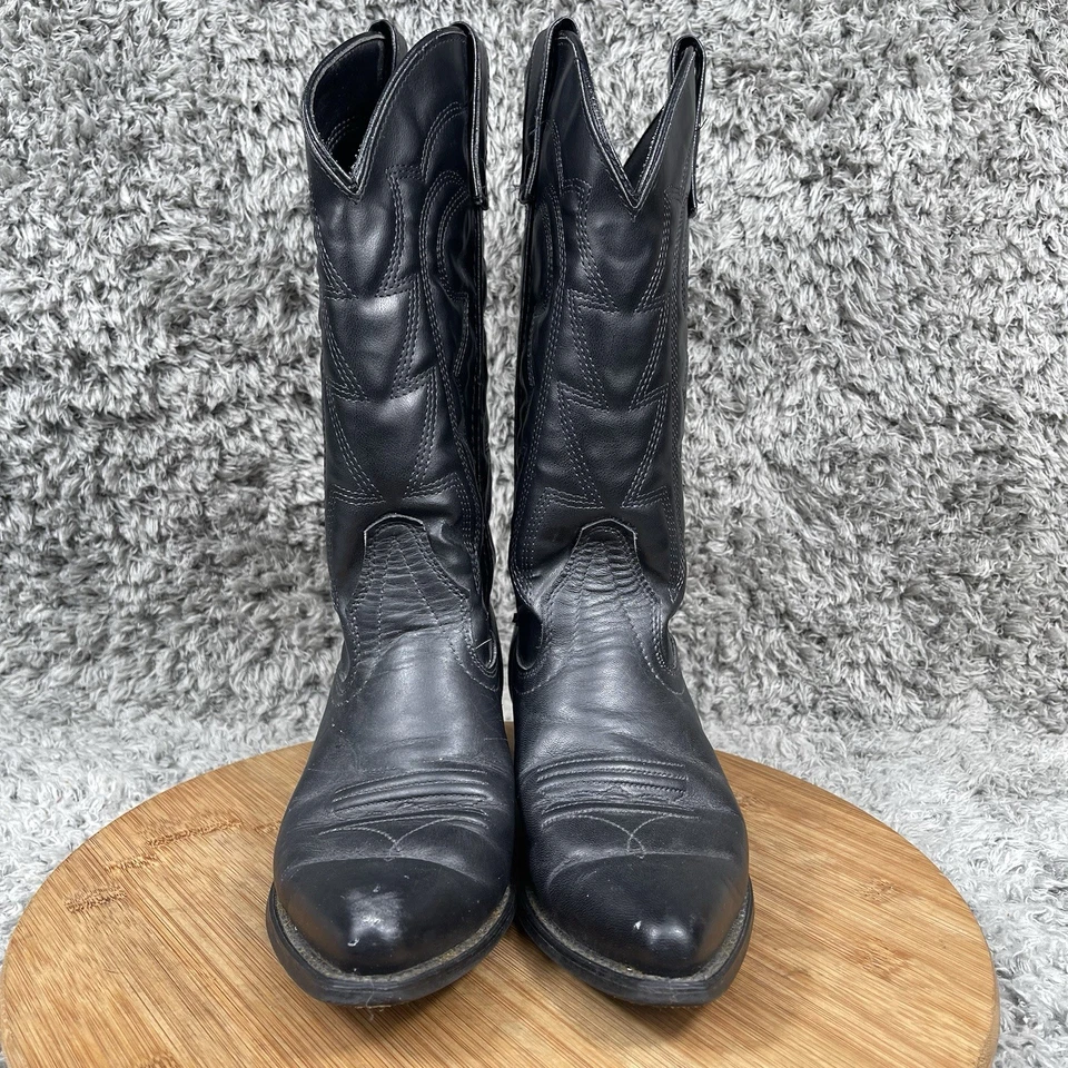 Botas de Vaquero Capezio De Colección Para Mujer 6.5 M Pull On Cuero Occidental Montar 62040 Foto 3 de 4