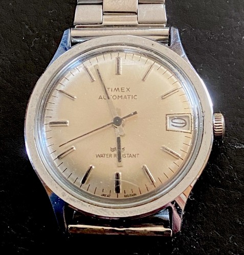 Hübsche alte Timex Armbanduhr mit Datum - Mechanisch- Automatik