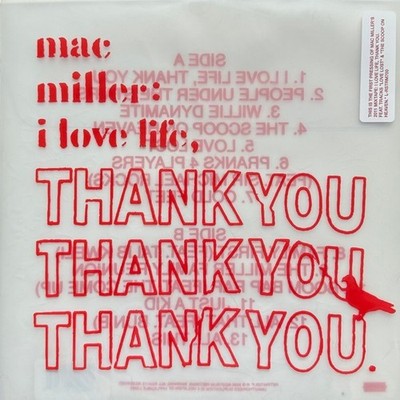 MAC MILLER '' I LOVE LIFE, THANK YOU '' NEW U.S. VINYL LP HIP HOP RAP