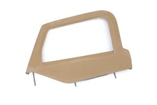 97-06 Jeep Tj Wrangler Soft Top Driver Left Upper Half Door Window Tan Oem 97-06 Jeep Tj Wrangler Soft Top Driver Left Upper Half Door Window Tan Oem
