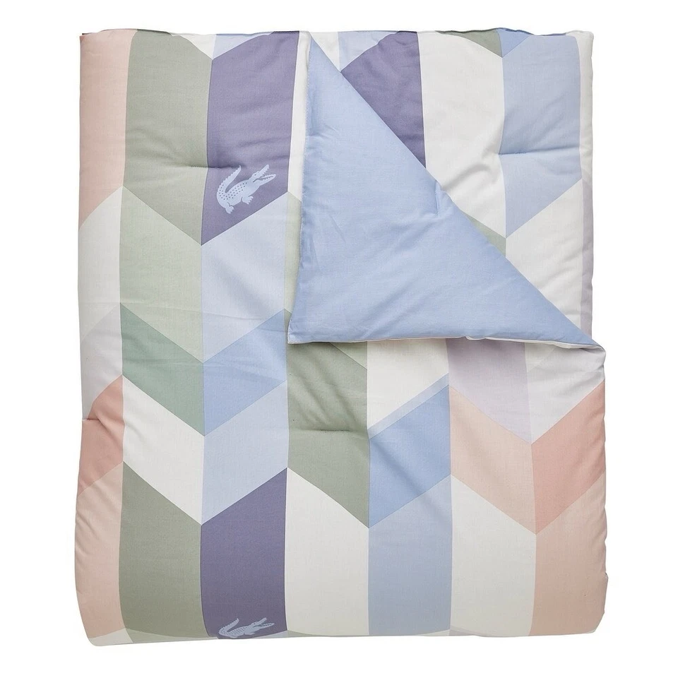 ¡NUEVO! Juego de almohada decorativa de 3 piezas doble Lacoste Beaumont rosa Foto 2 de 4