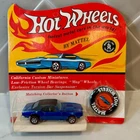 Vintage Hot Wheels Redline Custom Camaro Blue Blisterpack Unpunched HK Hong Kong