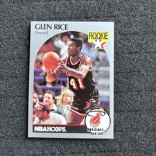 1990-91 NBA Hoops - Glen Rice #168 (RC)