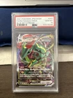 2021 POKEMON JPN SWORD & SHIELD BLUE SKY STREAM FULL ART/RAYQUAZA VMAX PSA 10