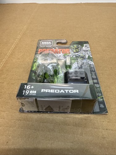 2020 Mega Construx PREDATOR black series Action FIGURE NIP - Picture 4 of 5