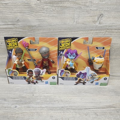 Star Wars Young Jedi Adventures Figure Lot Lys Solay Training Droid Taborr Kai