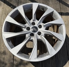 OEM Audi 19" S-Line 10-Spoke Turbine Wheels 8W0601025EL