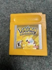 Pokemon yellow gameboy video game