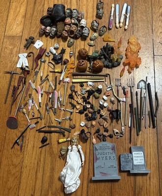 Neca Halloween , Jason Action Others Fodder Parts Lot As Is Rare