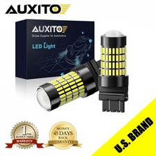 Led Drl Driving Daytime Running Light Bulb Kit 3157 4114 4157 6000k Pure White