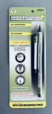 Ticonderoga Sensematic Auto Feed Mechanical Pencil 99991 Extra Eraser 3 Leads .7