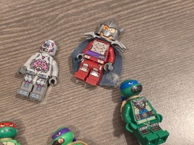 Lego Shredder Leo Donatello TMNT Teenage Mutant Ninja Turtle Minifigures Raph