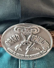 Mr Norm’s Belt Buckle of Deck Lid Emblem