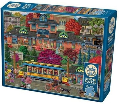 Trolley Station 500 Piece Jigsaw Puzzle Cobble Hill New