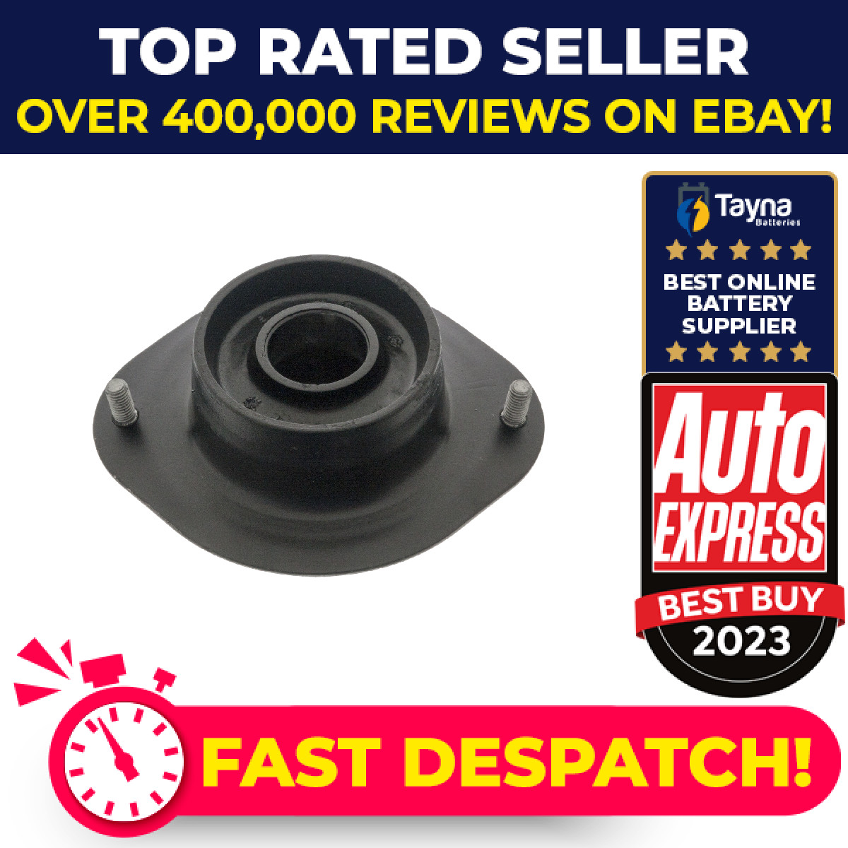 Top Strut Mounting fits VAUXHALL ASTRA F 1.7D Front 91 to 98 0344517 090345330
