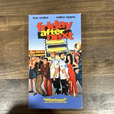 New Line Home Entertainment Friday After Next VHS Full Screen NTSC R
