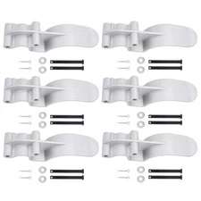 6 Pack Quick Release Upright Tarp Stop Replace Rusted Stops on Roll Tarp Systems