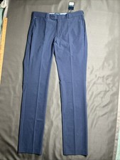 Peter Millar Crown Crafted Trousers Color Navy 32/34 New With Tags