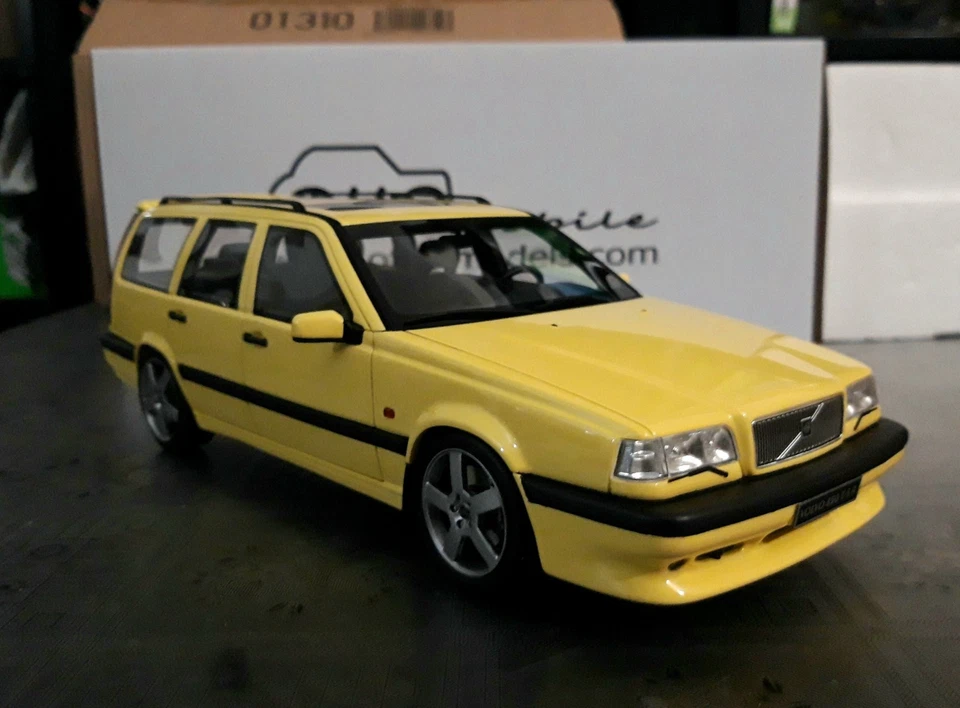 Volvo 850 T5-R giallo 1995 1/18 otto ottomobile OT310 - Immagine 3 di 4
