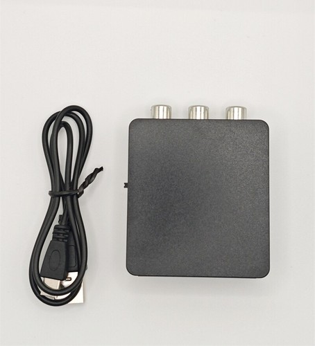 HDMI zu Cinch Adapter Box Composite AV CVBS Videokonverter Full HD 1080p 720p - Bild 4 von 11