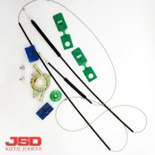 Window Regulator Repair Kit For Audi A6 S6 RS6 Quattro Front Driver Left Side