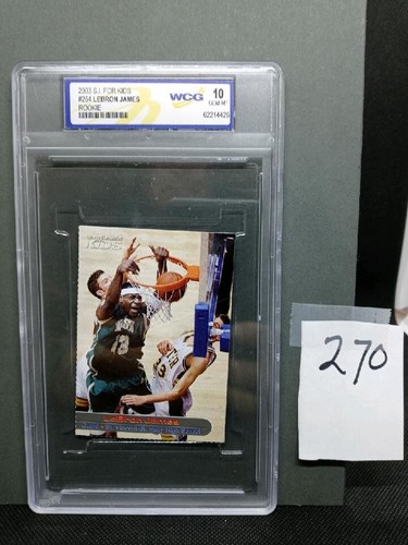 Lebron James RC 2003 Sports Illustrated for Kids Rookie Card Graded GEM WCG10! - Picture 1 of 2