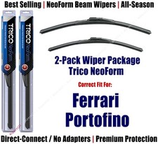 2-Pack Super-Premium NeoForm Wipers fits 2019 Ferrari Portofino - 16260/160