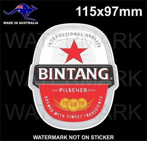 BINTANG BEER STICKER BALI