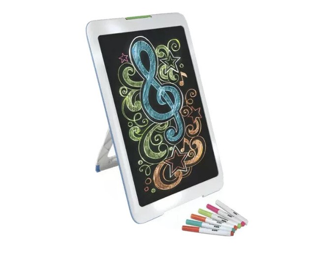 discovery neon glow drawing board