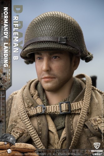 1:12 Crazy Figure WWII U.S. Army On D-Day Deluxe Edition LTY001 - Picture 73 of 92