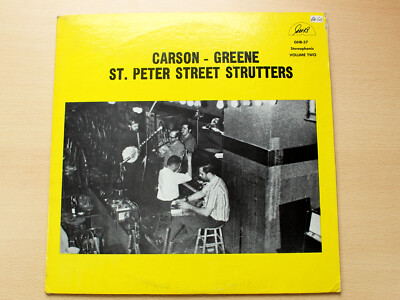 EX !! Carson Gereene St Peter Street Strutters/Volume 2/1972 GHB LP