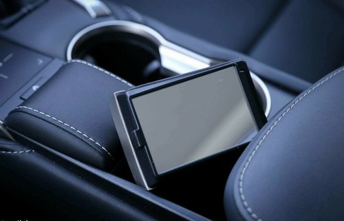 2015-2017 Lexus NX200t OEM Ctr Console Mirror Lid - Gray stitches 58925-78010-C1 - 第 1/6 張圖片