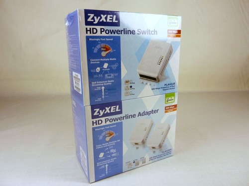 Zyzel HD 500 Mbps Powerline Switch Set PLA4225 & PLA4205 - 第 1/3 張圖片