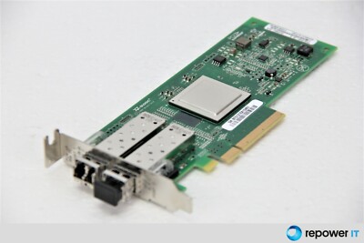 QLogic QLE2562 Dual Port HBA 2 x 8Gbps SFP+ Sun Oracle 371-4325-02 Low Profile